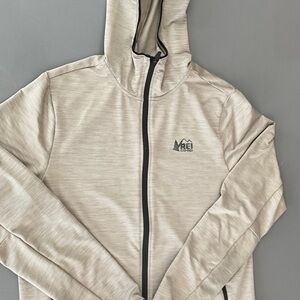 REI Lightweight Hoodie Jacket in Light Tan